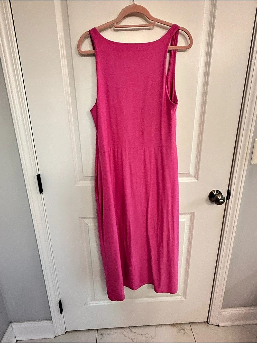 Beyond Yoga Spacedye Icon Midi Dress Pink XL